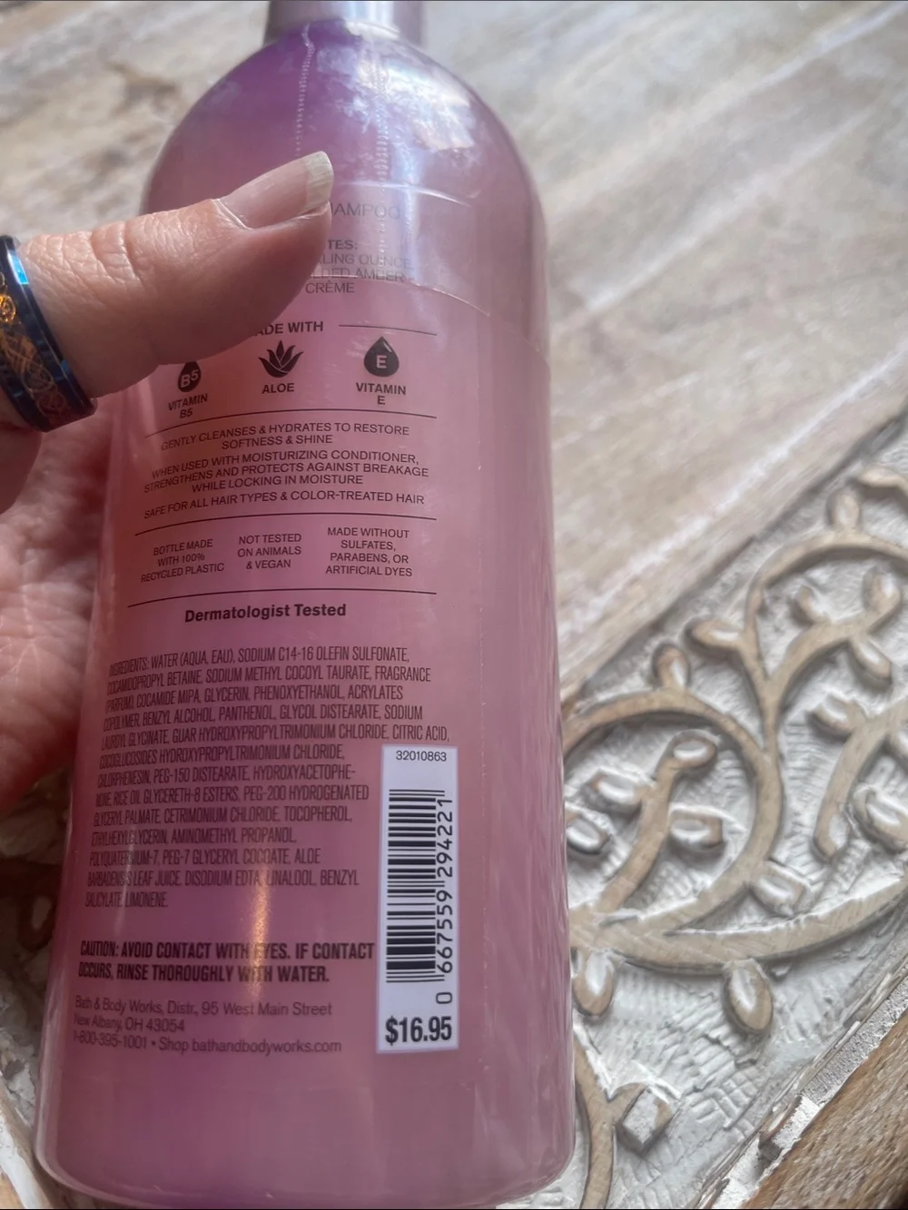 Bath & Body Works A Thousand Wishes Moisturizing Shampoo - Purple Pink